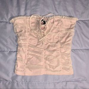 Light Pink Sheer Tube top